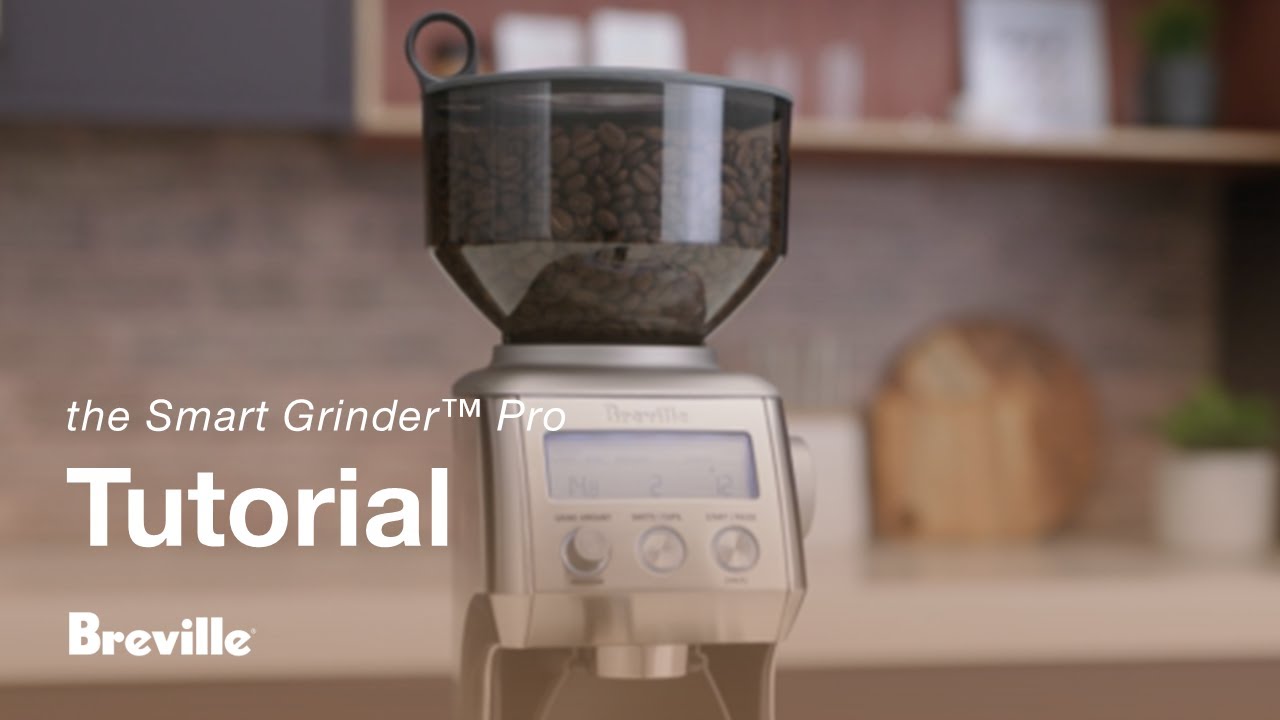 Breville coffee guide tutorial - How to adjust the grind amount