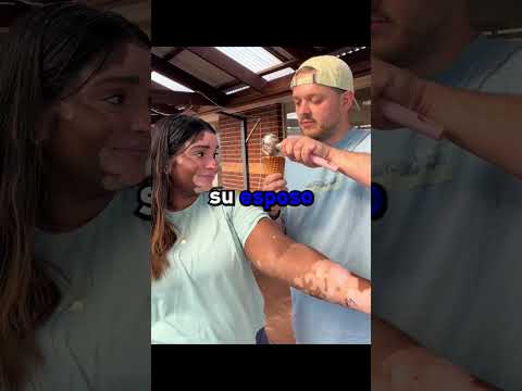 El esposo transforma la inseguridad de su esposa en un momento de puro amor ❤️ #shorts