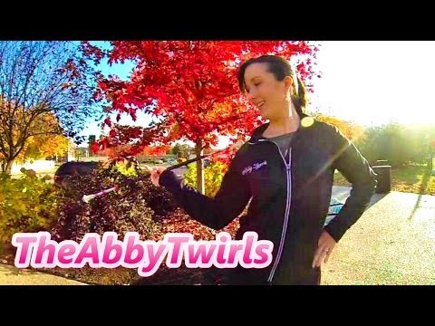 Continuous 2 Finger Twirls - Novice Baton Twirling - How to Twirl a Baton - Baton Twirling Tutorial