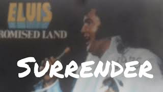 Elvis-Surrender vocal (Walter Elvis)