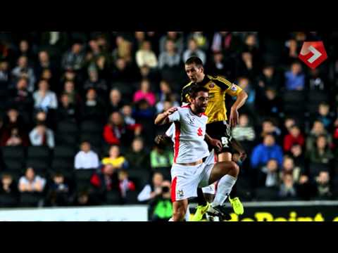 MK Dons 1-2 Blades - action photos
