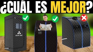 Las Mejores Saunas Portátiles Calidad-Precio Del 2026 [NO COMPRES LA EQUIVOCADA]