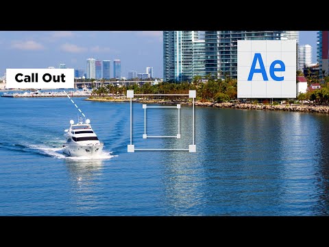 How To Use a Null Object with Motion Tracking in After Effects CC