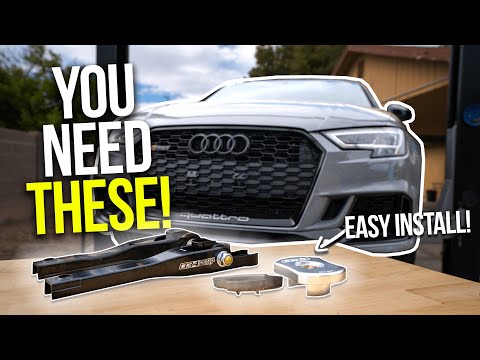 How these 2 small parts make your car A LOT faster! [Audi RS3]