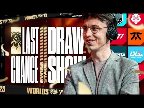 THE FINAL SWISS DRAW FOR WORLDS 2023 - CAEDREL