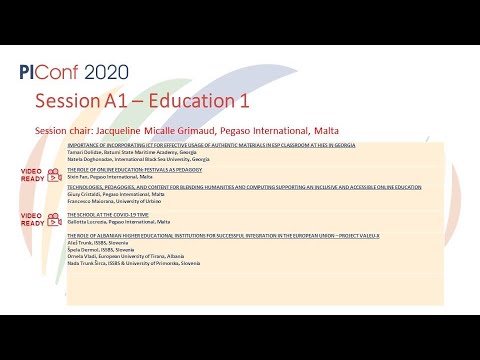 Session A1- Education 1