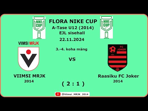 2024.11.22 - Flora NIKE CUP - Viimsi MRJK 2014 vs Raasiku FC Joker (2:1)