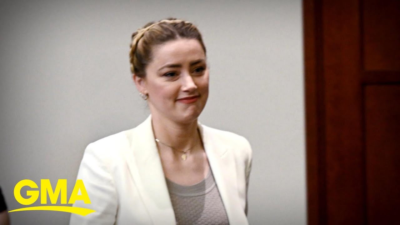 Amber Heard prepares to take the stand against Johnny Depp l GMA