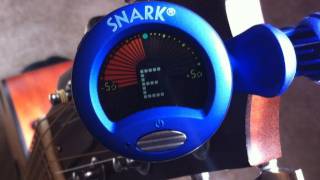 Video thumbnail for Snark SN-1 Clip-on Guitar Tuner by Gear Confessions