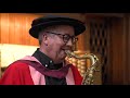 Andy Sheppard honorary degree speech