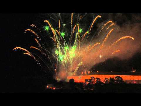 Ignis Brunensis 2014: Flash Barrandov - closing show - fireworks - ohňostroje