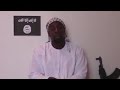 Video shows Paris gunman pledging allegiance to.