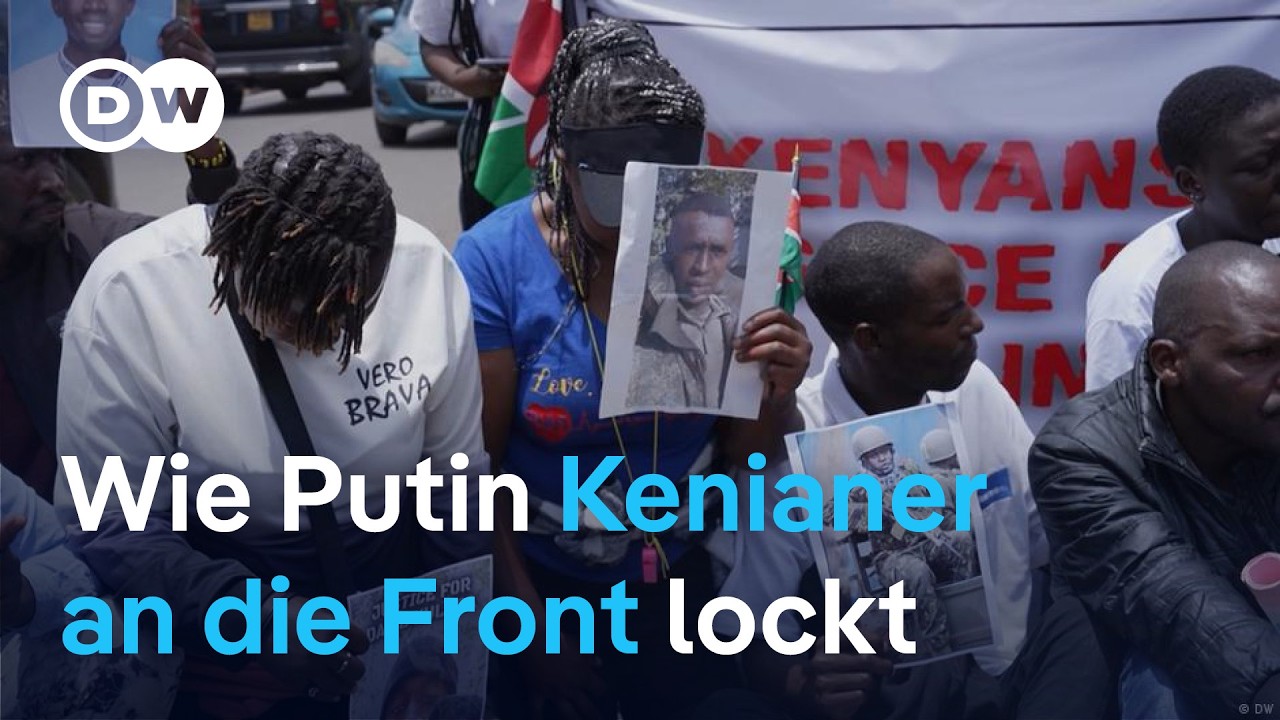 Trauer in Kenia: Warum junge Afrikaner im Ukraine-Krieg sterben