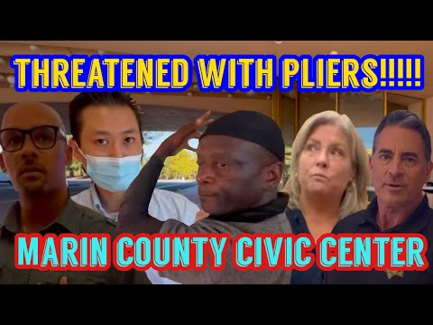 CRAZINESS AT MARIN COUNTY CIVIC CENTER FIRST AMENDMENT