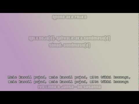 Ivo Linna & Jansa - Oo Susanna (laulusõnadega/HQ heli)