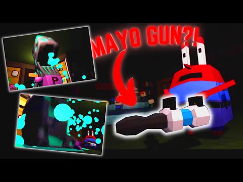 I USED A MAYONAISE GUN TO FIGHT PEARL || Around the Clock at Bikini Bottom - Part 4