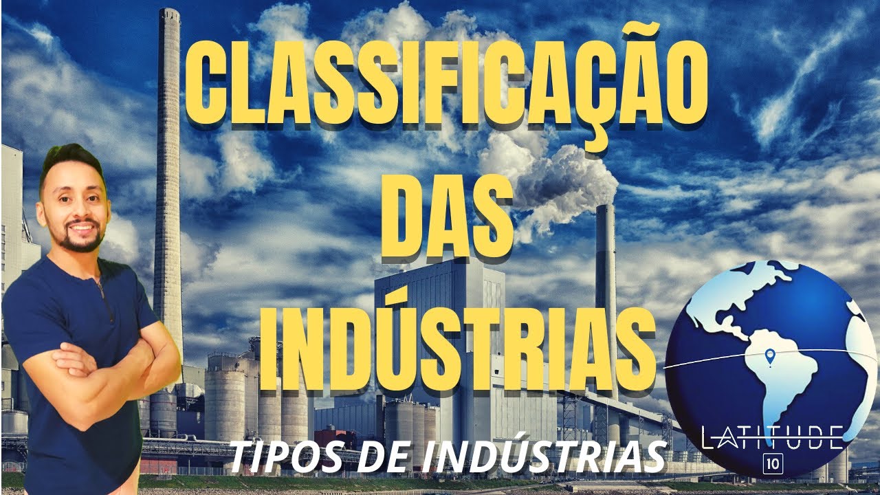 CLASSIFICAÇÃO DAS INDÚSTRIAS  [TIPOS DE INDÚSTRIAS]