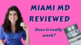 My Review: Miami MD Age Defying Lift & Firm Cream - How Does It Work