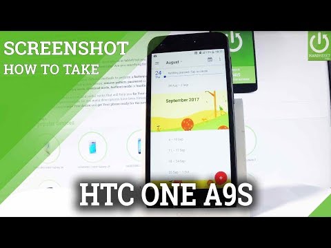 HTC One A9s SCREENSHOT / Take Screenshot / Capture Screen