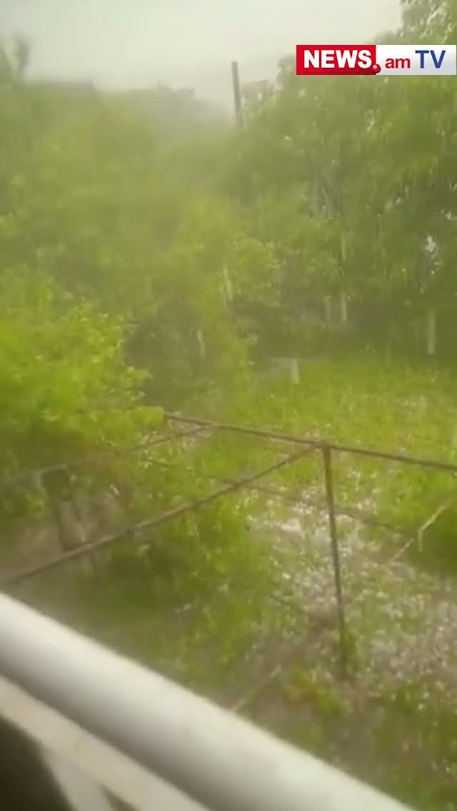 Ուժեղ կարկուտ Ջուջեւանում