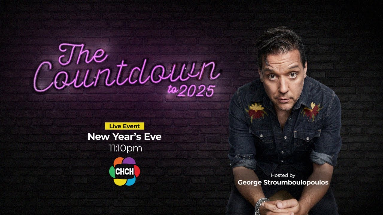 Sportsline: CHCH's Countdown to 2025 host George Stroumboulopoulos