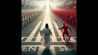 Download lagu Jesus Vs Satan - Amen & Skip P143 #Jesus #JesusChrist #God #catholicsaint mp3