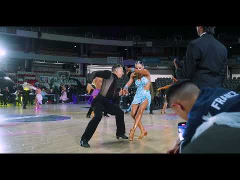 [EST] Konstantin Gorodilov - Polina Figurenko | RUMBA | WDSF Adult Latin | Lyon French Open 2025