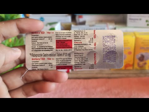Rebez 20 Tablets || Rabeprazole Gastro-Resistant Tablet IP 20 mg