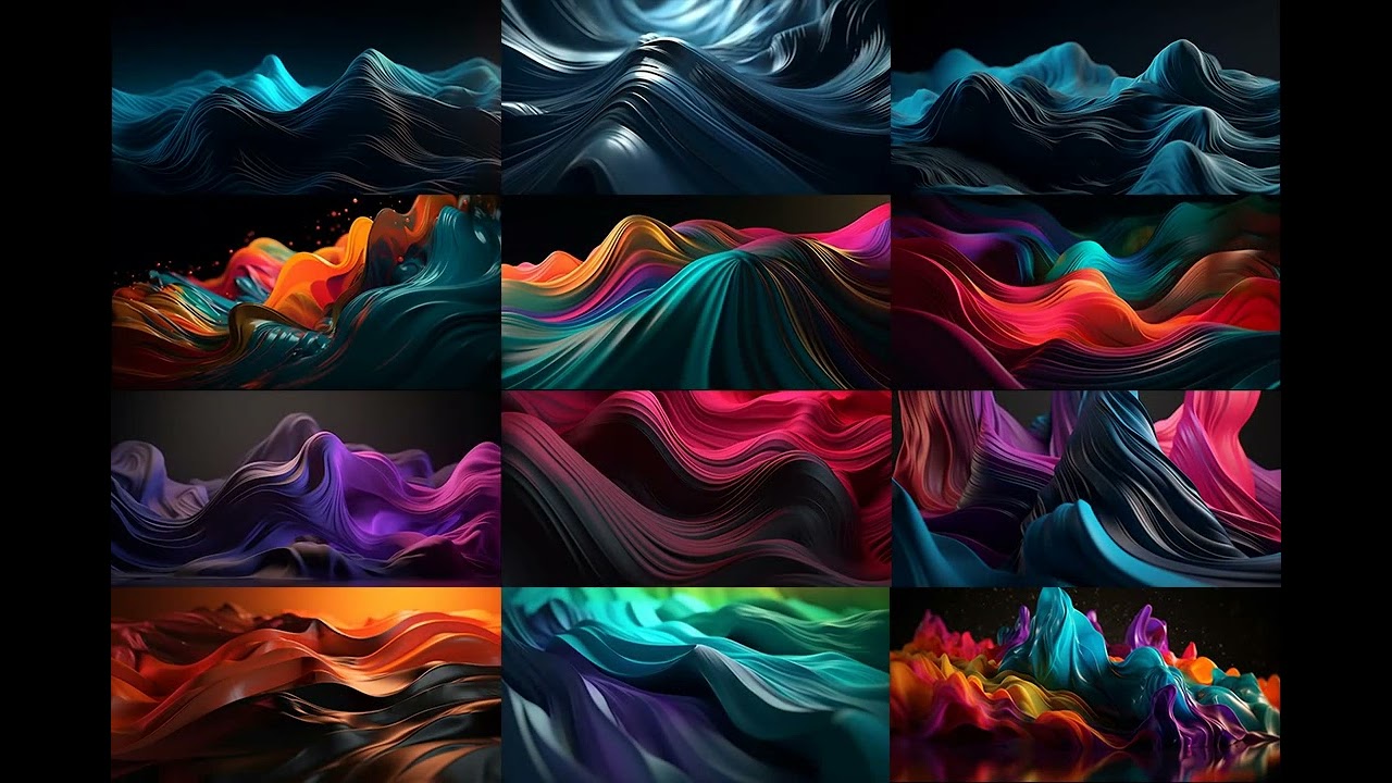 Download Abstract Waves Backgrounds Stock Graphics