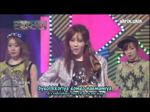 T-ARA N4 - Jeon Won Diary_Live with romanization and english