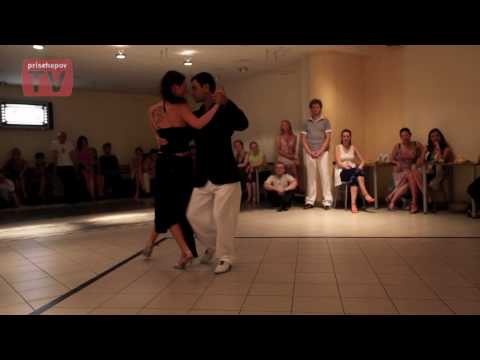 Ozgur Demir & Mila Vigdorova,  Russia, Moscow, Milonga in "Romanov Dvor 2", 25.06.2010