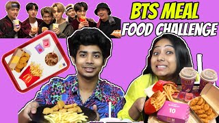 BTS MC Donalds Meal🍟🥤🥯 Food Challenge ft. @The Singh Munda  | McDonalds New Meal