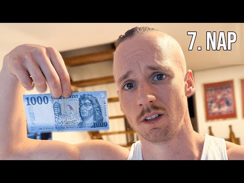 Túléltem napi 1000 Ft-ot elköltve 7 napig 2025-ben