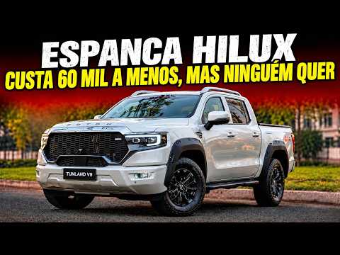 NINGUÉM QUER, MAS ESSA PICAPE ESPANCA A HILUX mesmo custando 60 mil a menos - Foton Tuland V9