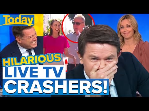 10 times family members crashed live TV broadcast 😂 | Today Show Australia