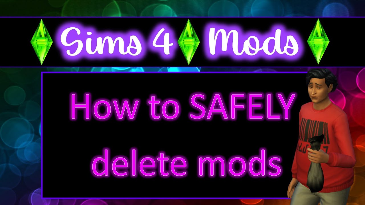 How to SAFELY delete old mods and start fresh | Sims 4 Tutorials