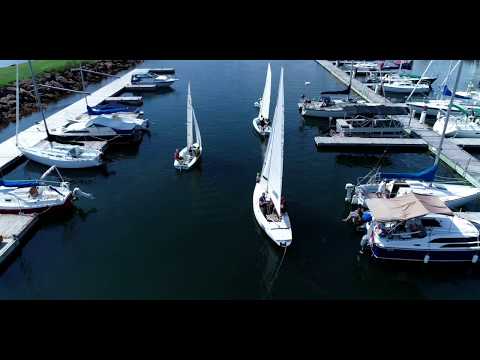 Above PEI - Summerside Yacht Club and Marina