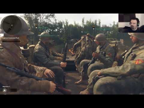 Call of Duty: WW II Private Beta gameplay pt12 - The Key To Bridgebuilding Victory