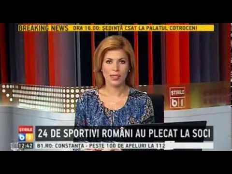 Delegația României, formată din 24 de sportivi, a plecat spre Soci