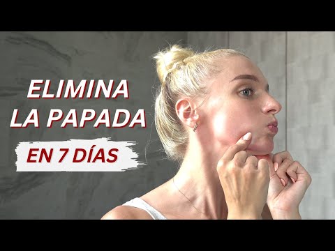 8 minutos para ELIMINAR LA PAPADA // Ejercicios fáciles *YOGA FACIAL* para adelgazar el doble mentón
