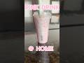 Make A Pink Drink At Home With Me Starbucks Pinkdrink Aesthetic Athome Thatgirl Mealprep