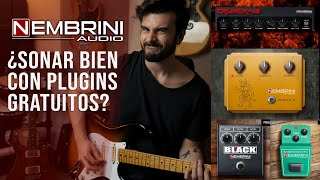 ¿Suenan bien los PLUGINS GRATUITOS? | NEMBRINI AUDIO Crunck V2, Minotaur, Black, Analog Racks...