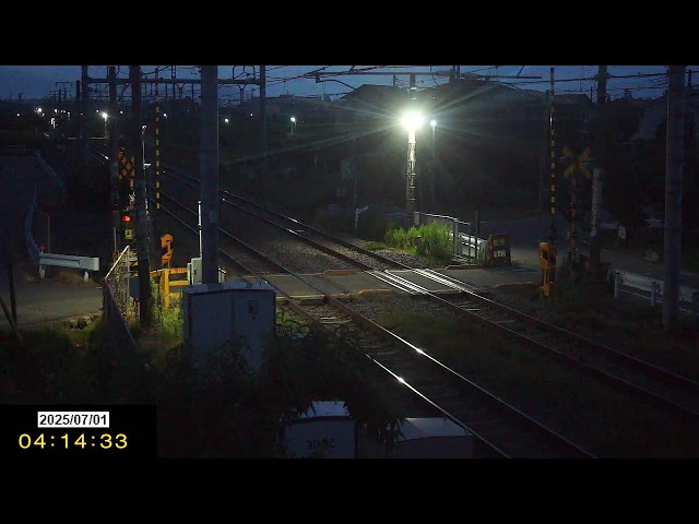 JR 中央本線ライブカメラ③（春日居町 ⇔ 石和温泉）熊野権現踏切【8月】 cctv 監視器 即時交通資訊