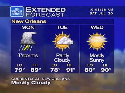 WeatherStar XL V1 Emulation - July 20, 2013