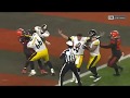 Myles Garrett Hits Mason Rudolph With A Helmet