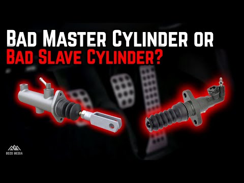Part of a video titled Bad Clutch Master or Slave Cylinder? Symptoms, Diagnosis, and Fixes ...
