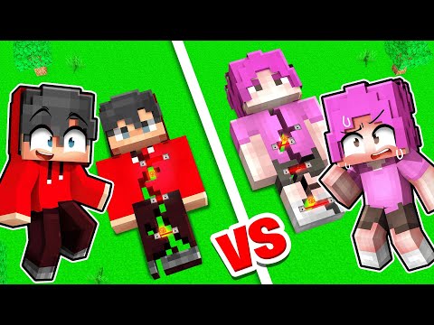 Sneaky Snoopy vs Timmi: Labyrinth Challenge in Minecraft