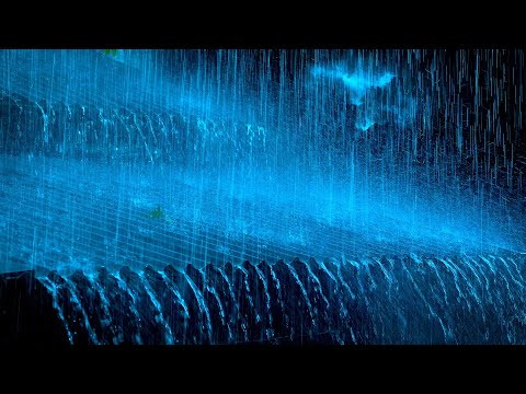 (NO ADS) Overcome Insomnia with Heavy Rain & Deep Thunder on Old Tin Roof