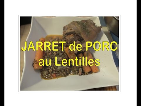 Montage Vidéo Kizoa: JARRET DE PORC AU LENTILLES