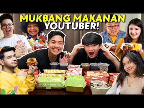 MUKBANG + REVIEW MAKANAN YOUTUBER/ARTIS! (FADIL JAIDI, KEN & GRAT, DLL)